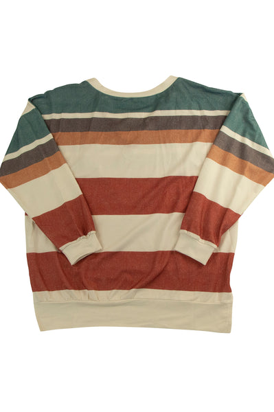 Multiplied Medallion Top in Brown